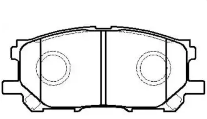 Колодки передние HSB HP5166 4 шт купить,10677