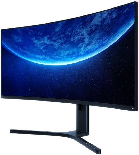 Монитор Xiaomi Mi Curved XMMNTWQ34 34" черный купить,0