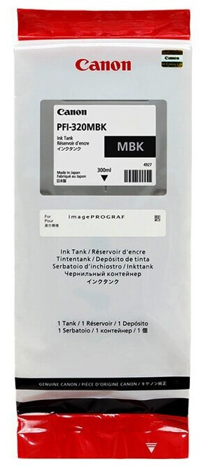 Картридж Canon PFI-320 2889C001 матовый черный