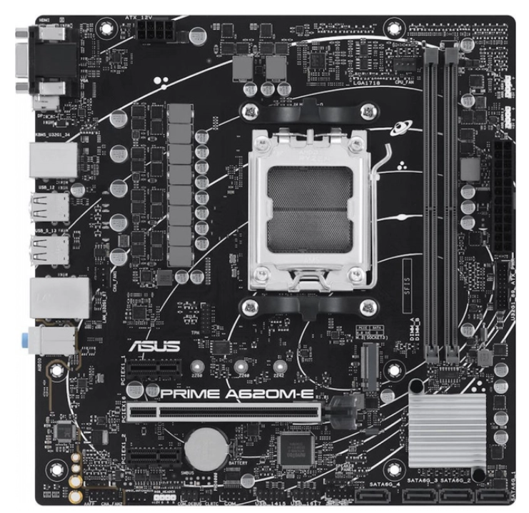 Материнская плата Asus Prime A620M-E 