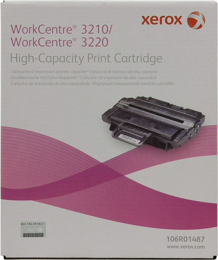 Картридж Xerox 106R01487 черный 