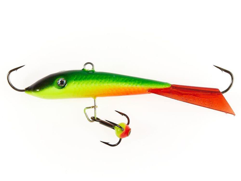 Балансир Lucky John Classic Fin 60 зелено-желтый купить,NaN