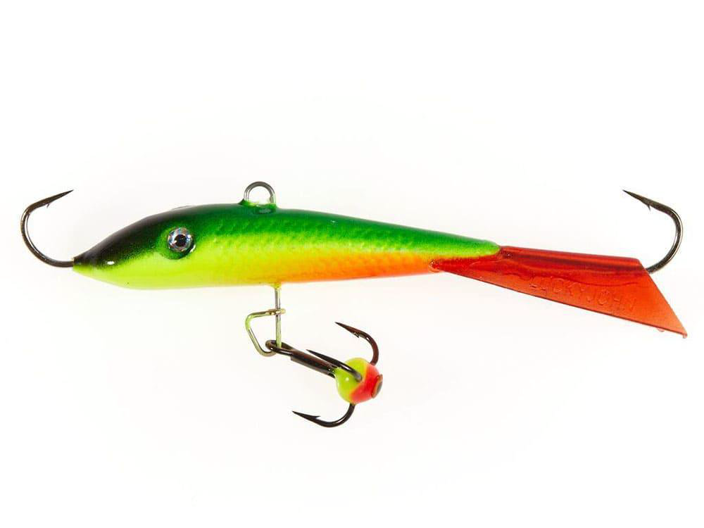 Балансир Lucky John Classic Fin 60 зелено-желтый купить,NaN