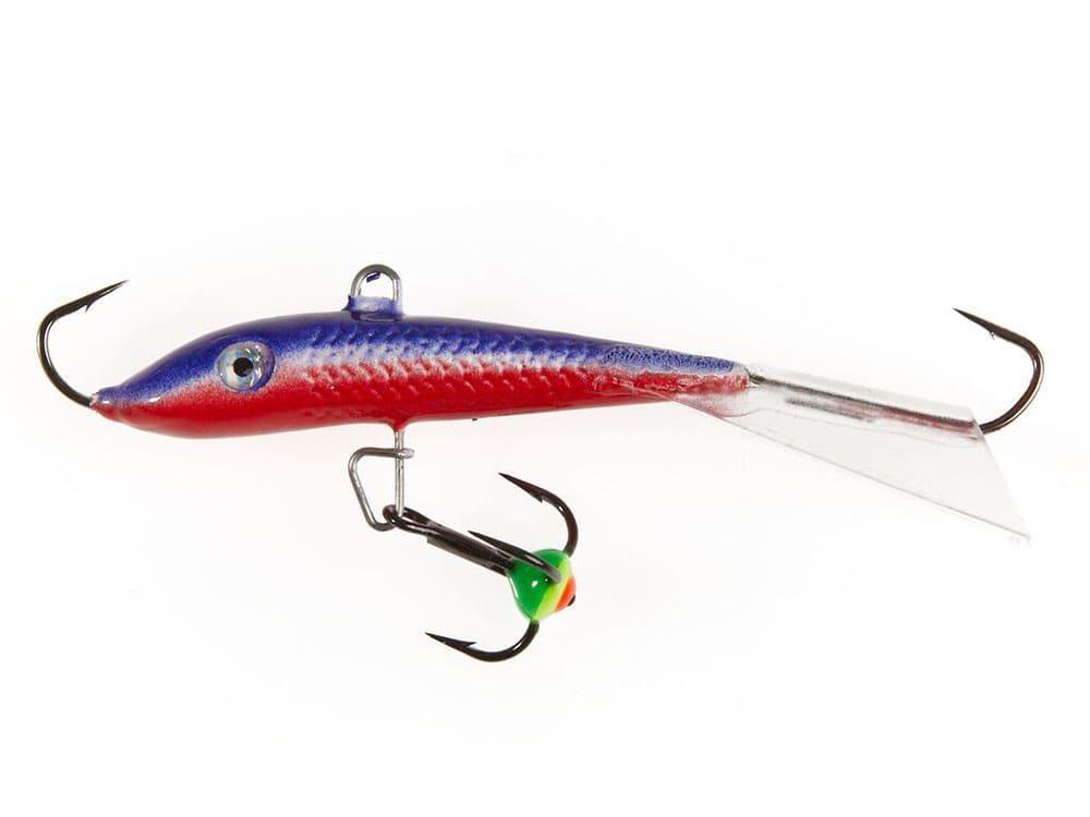 Балансир Lucky John Classic Fin 60 красно-фиолетовый купить,NaN