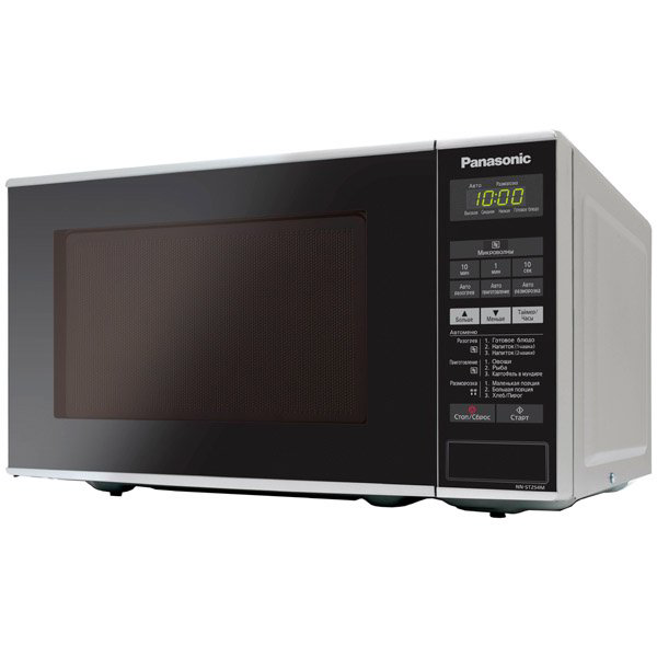 Микроволновая печь Panasonic NN-ST254MZPE серо-черная купить,NaN