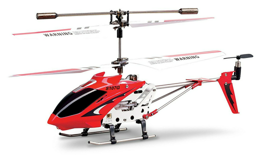 Вертолет Syma S107G красный