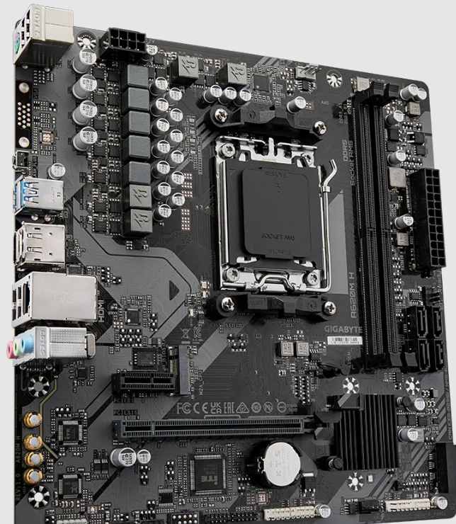 Материнская плата Gigabyte A620M H A620MHREV1.0