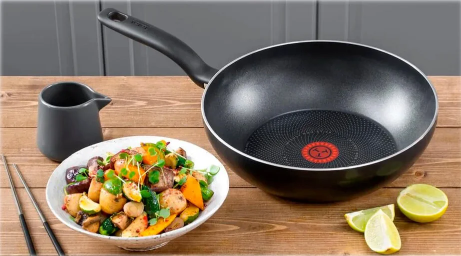 Вок-сковорода Tefal Simplissima 4191628 28 см чёрная