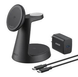 Беспроводное зарядное устройство Anker MagGo B25M4G11 15W черный