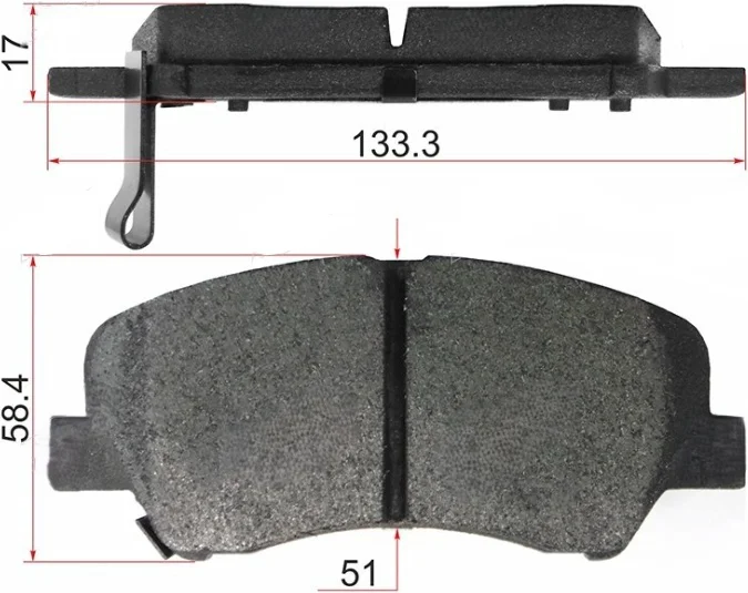 Колодки передние SAT ST-58101-1RA00 купить,6425