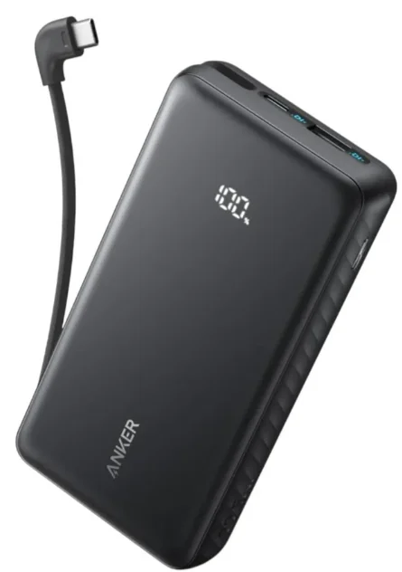 Внешний аккумулятор Anker 10000mAh 22.5W A110EH11 Black