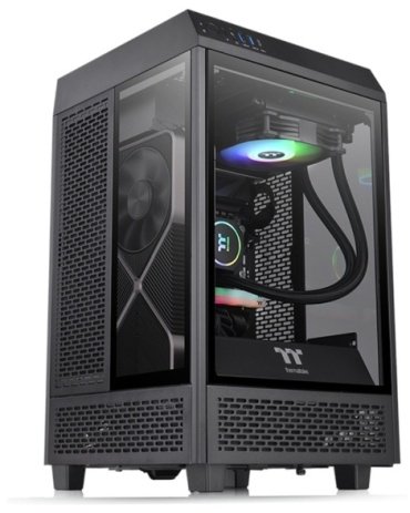 Корпус Thermaltake The Tower 100 CA-1R3-00S1WN-00 черный