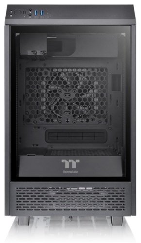 Корпус Thermaltake The Tower 100 CA-1R3-00S1WN-00 черный купить,0