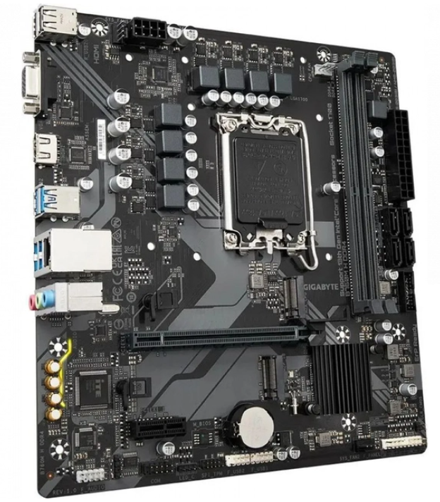 Материнская плата Gigabyte B760M H DDR4 B760MHDDR4 VER1.0