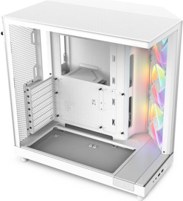 Корпус NZXT H6 Flow RGB CC-H61FW-R1 White