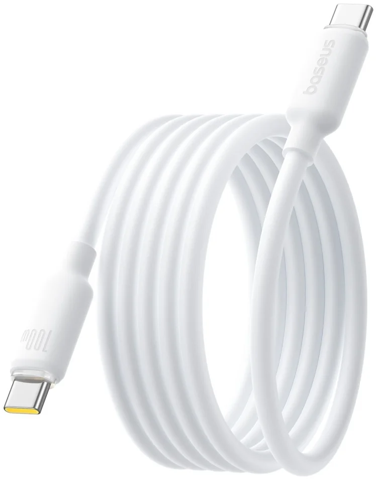 Кабель Baseus Foamed Silicone Pro E0426D01 1м белый