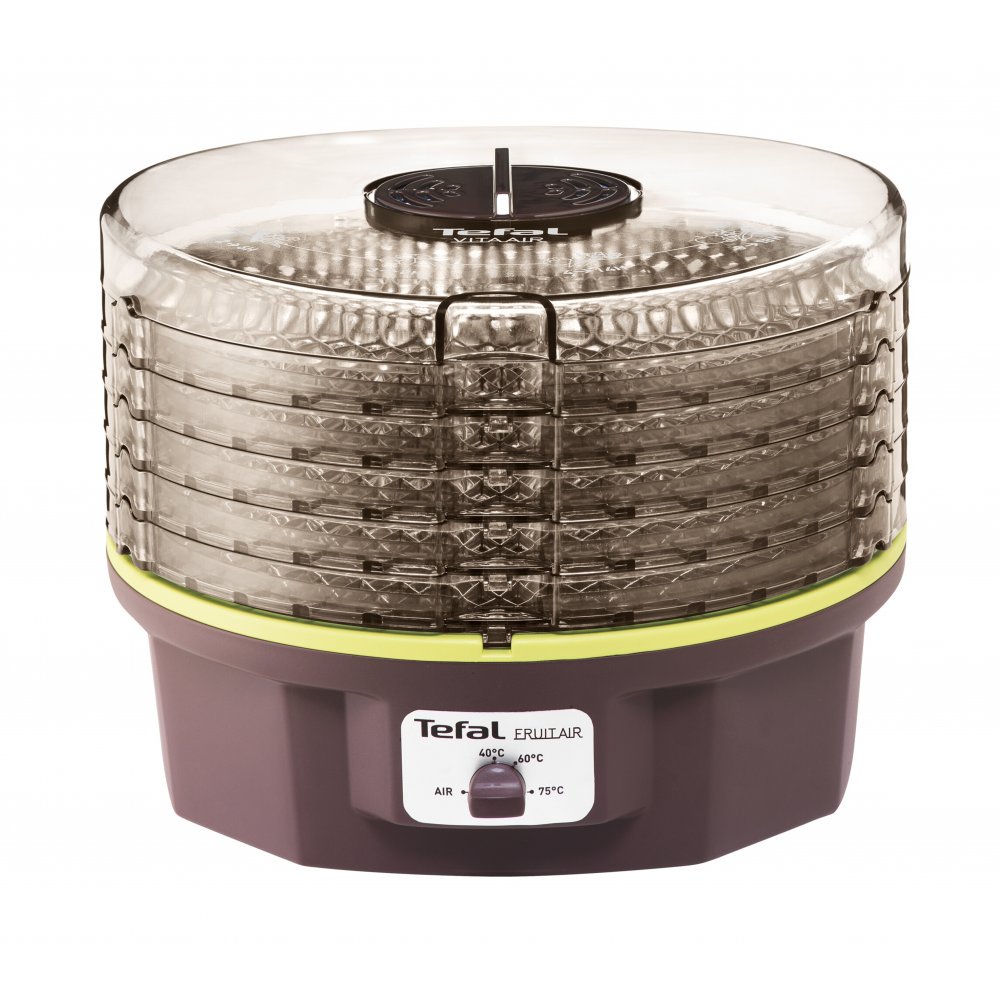 Сушилка для овощей и фруктов Tefal Fruit Air DF100830 коричневая купить,NaN