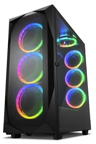 Корпус Sharkoon REV300 черный купить,0