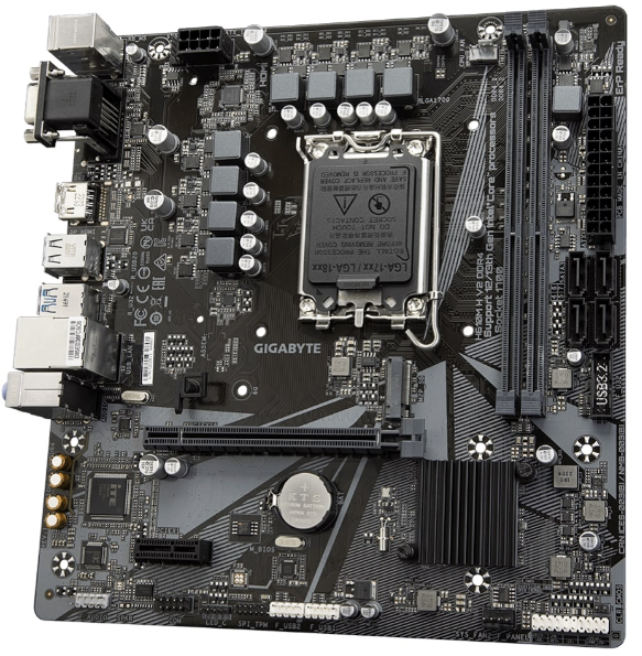 Материнская плата Gigabyte H610M H V2 DDR4 H610MHV2DDR4REV1.0 купить,0