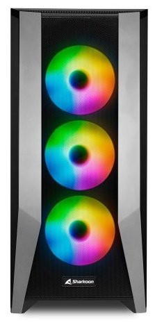 Корпус Sharkoon TG7M RGB черный купить,0