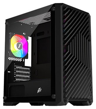 Корпус 1stPlayer Trilobite T5 T5-BK-4F2C3 Black