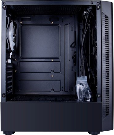 Корпус 1stPlayer DK D4 D4-BK-1F5M-3F5S Black купить,0