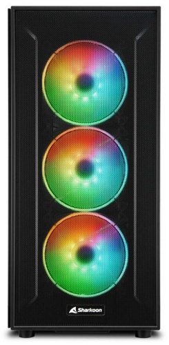 Корпус Sharkoon TG6M RGB черный купить,0
