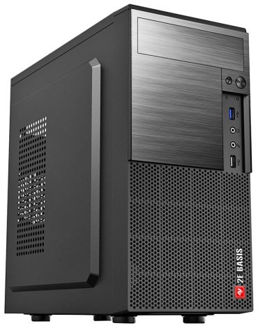 Корпус 2E BASIS (RD860-3U) черный