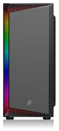 Корпус 1STPLAYER Rainbow RB-4-1F5M черный