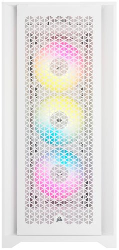 Корпус Corsair iCUE 5000D RGB Airflow CC-9011243-WW белый купить,0