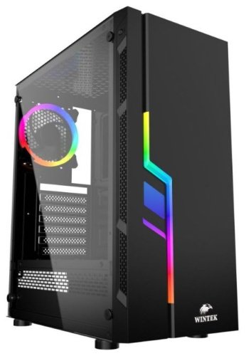 Корпус Wintek Light JX188-7-B TG черный