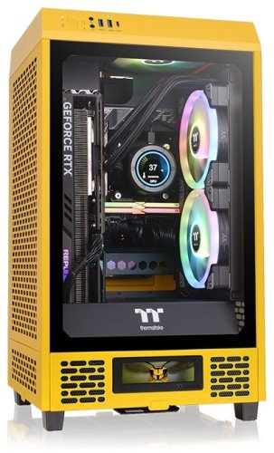 Корпус Thermaltake The Tower 200 Bumblebee CA-1X9-00S4WN-00 желтый - ForteMarket Корпус Thermaltake The Tower 200 Bumblebee CA-1X9-00S4WN-00 желтый купить,0