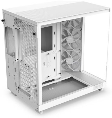 Корпус NZXT H6 Flow CC-H61FW-01 White без б/п - ForteMarket Корпус NZXT H6 Flow CC-H61FW-01 White без б/п купить,0