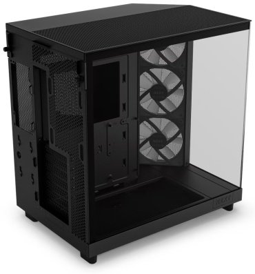 Корпус NZXT H6 Flow RGB черный купить,0