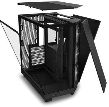 Корпус NZXT H6 Flow RGB черный купить,0