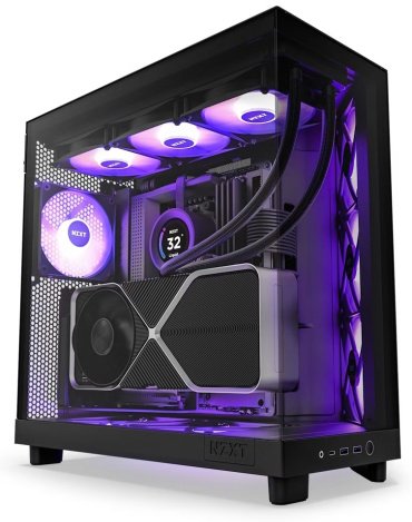 Корпус NZXT H6 Flow RGB черный купить,0