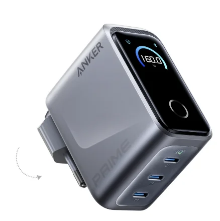 Адаптер питания Anker Prime Charger Smart Display 160W A2687341 Grey купить,81668