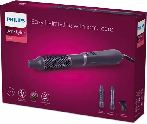 Фен-щетка Philips BHA305/00 фиолетовый