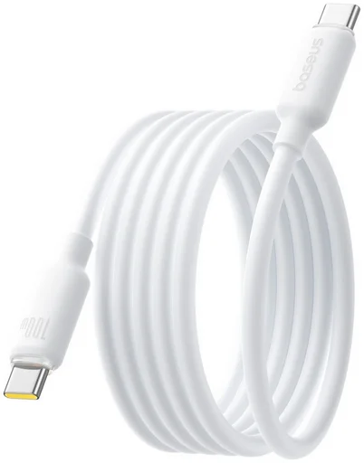 Кабель Baseus Foamed Silicone Pro E0426D01 1м белый