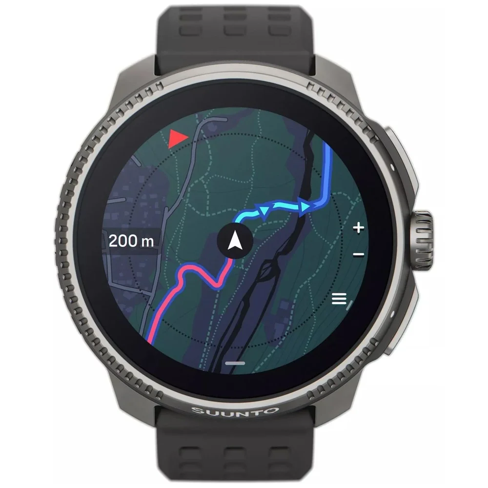 Смарт-часы Suunto Race Titanium Charcoal SS050932000 50 мм Silver Black купить,0