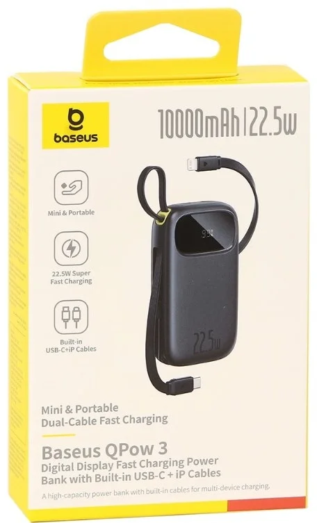 Power Bank Baseus EnerFill FC31 P10082106123-00 10000mAh Black