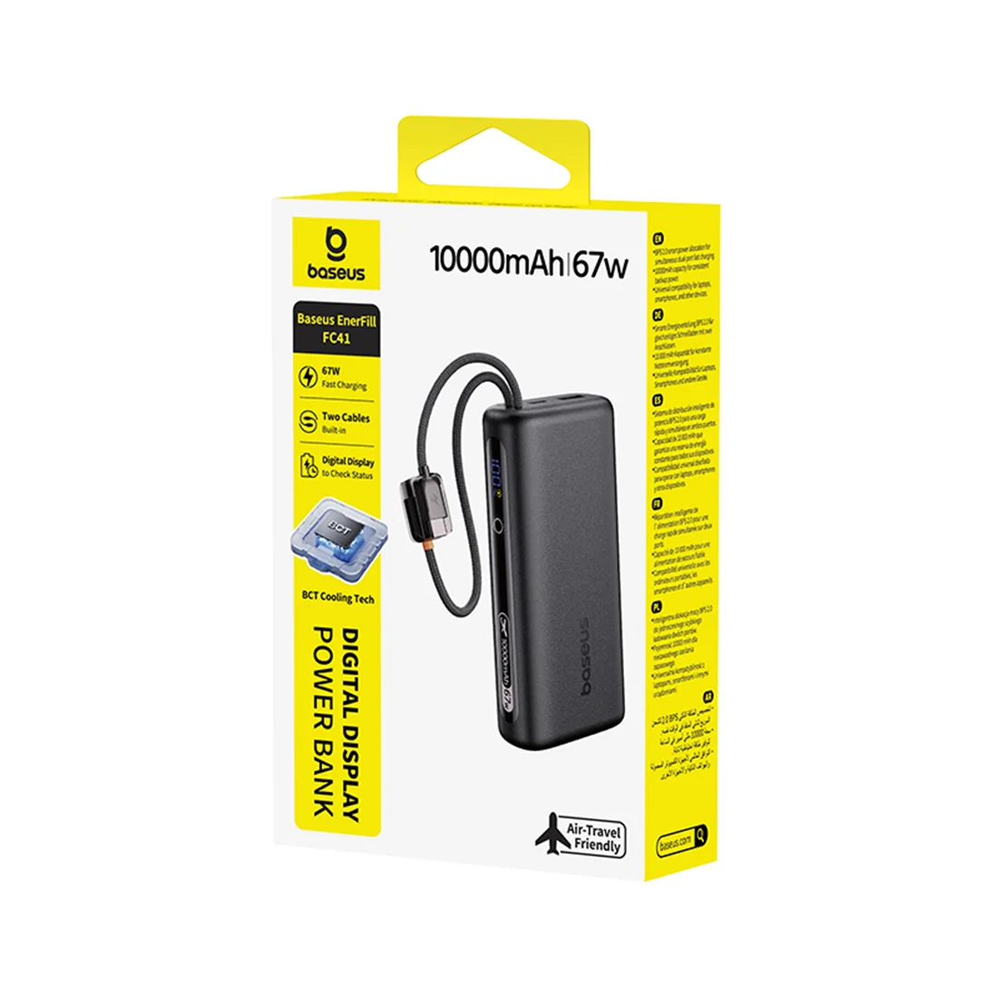 Power Bank Baseus EnerFill FC41 10000mAh Cosmic Black