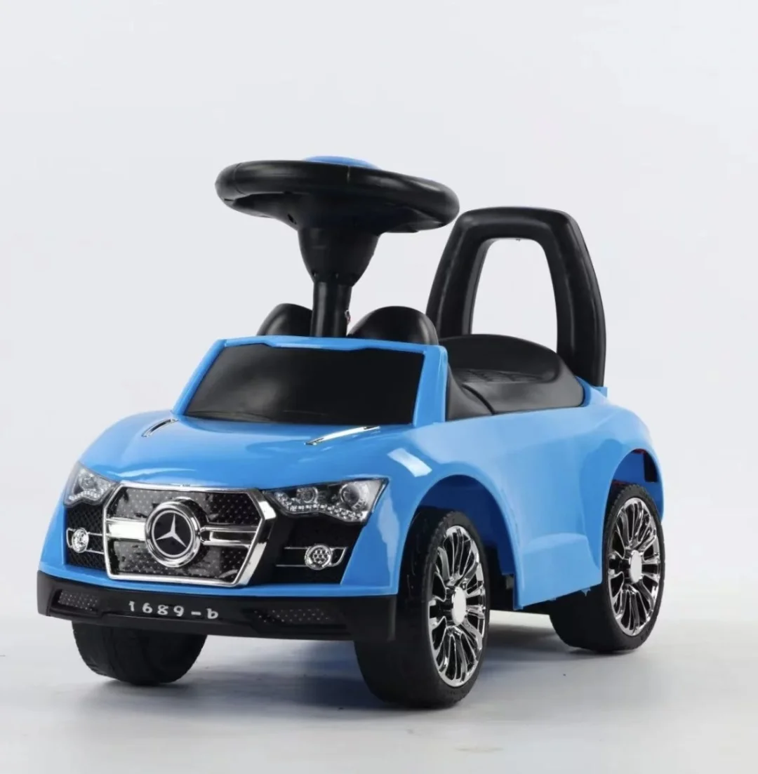 Каталка Mercedes-Benz голубая