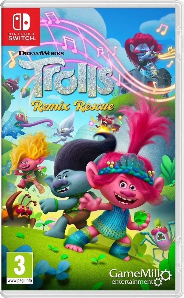 Игра для NS DreamWorks Trolls Remix Rescue