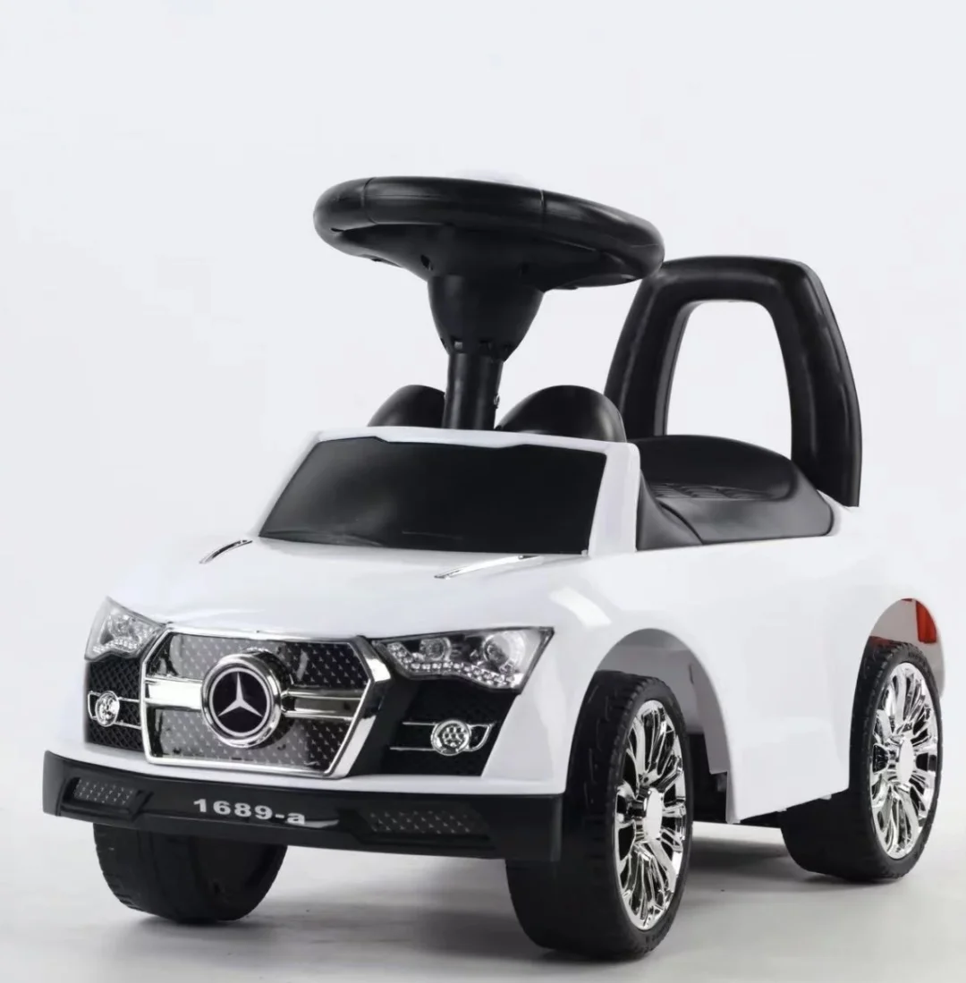 Каталка Mercedes-Benz белая