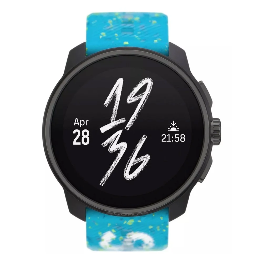 Смарт-часы Suunto Race S Powder Blue SS051015000 50 мм Black Blue - ForteMarket Смарт-часы Suunto Race S Powder Blue SS051015000 50 мм Black Blue купить,0