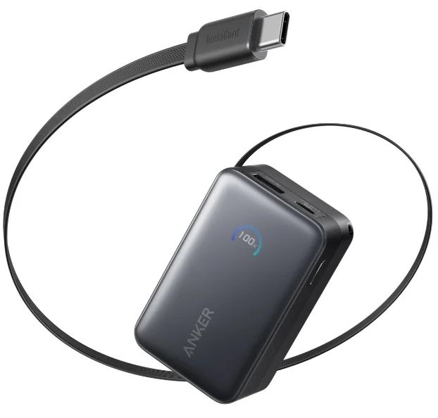 Внешний аккумулятор Anker Nano 45W 10000mAh A1638H11 Black купить,NaN