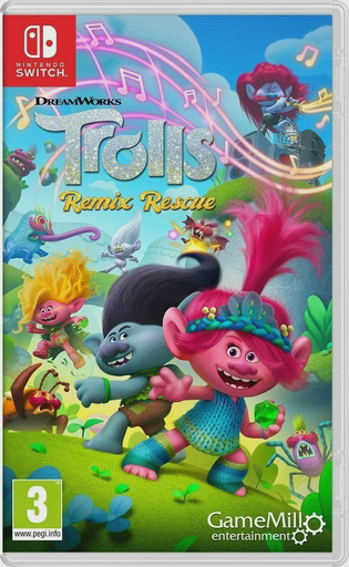 Игра для NS DreamWorks Trolls Remix Rescue
