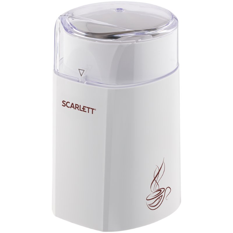 Кофемолка Scarlett SC-CG44506 белая - ForteMarket Кофемолка Scarlett SC-CG44506 белая купить,0