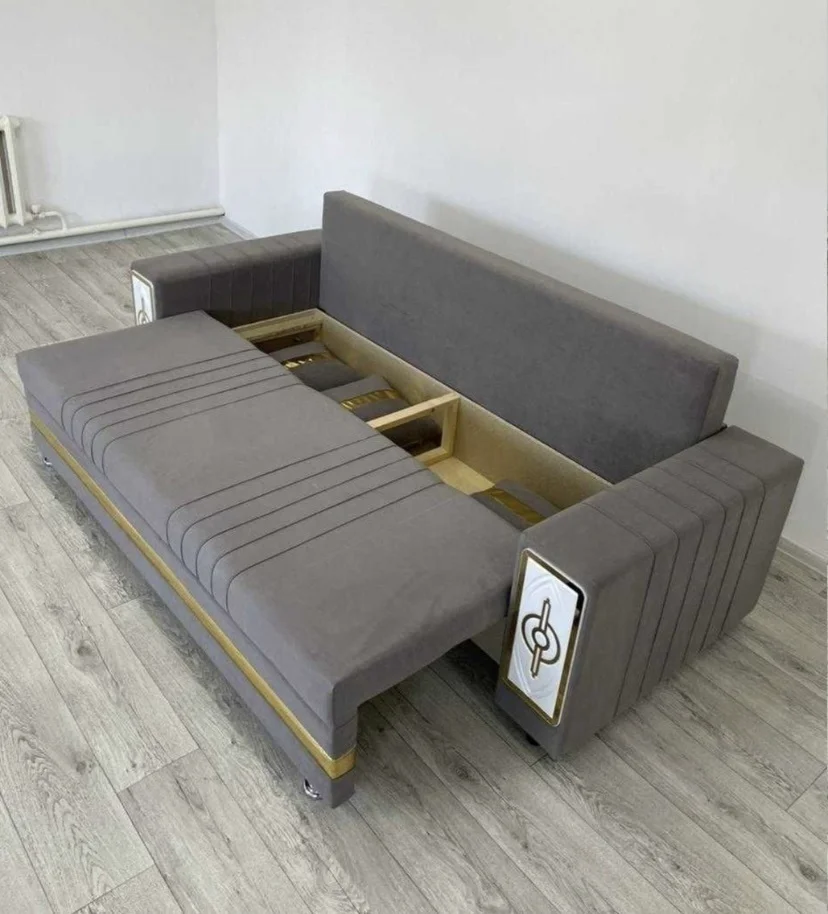 Диван Nasip Raiana 230х70см светло-коричневый купить,105000